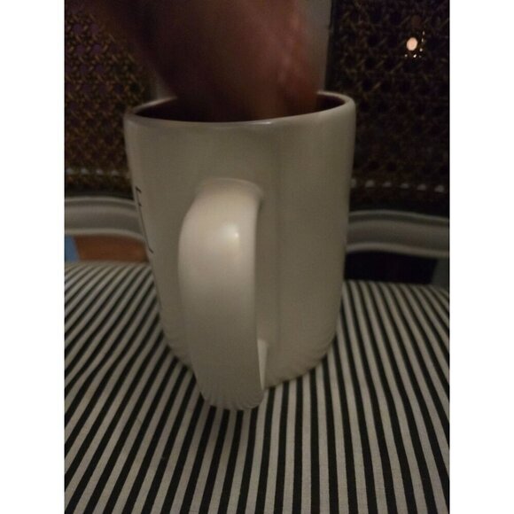 NWT Rae Dunn Snuggle Season Coffee Mug Red Interior Fall Tea - Picture 3 of 10